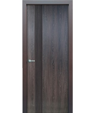 Дверь с ПВХ покрытием Дека (Красное дерево) Дверь с ПВХ покрытием Дека (Красное дерево)