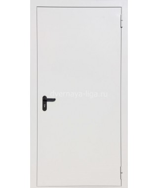 Дверь стальная противопожарная однопольная ДПМ-01 (EI-30 EI-60) RAL 7035